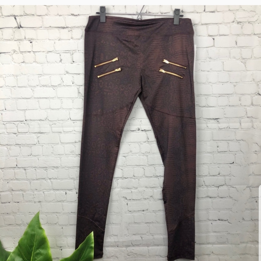 Varley Leggings with Zippers Size Large